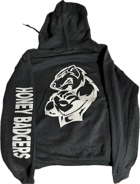 Honey Badgers Zip up Hoodie